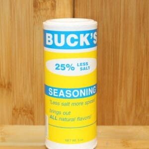 Buck's 25% Less Salt Seasoning