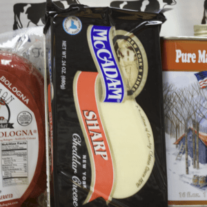 Value Variety Pack #11 – Bologna, Sharp Cheese and Maple Syrup- 1 Pint