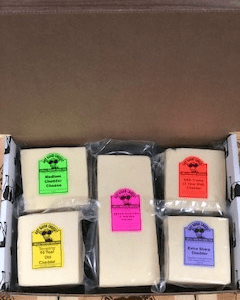 Value Variety Pack #14 - 1 lb 5 Year Old, 1/2 lb Medium, 1/2 lb X-Sharp, 1/2 3 Year Old, 1/2 lb 10 Year Old Cheddars